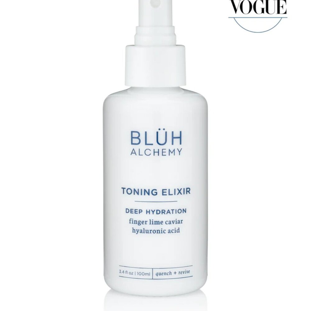 Blüh Alchemy Toning Elixir Deep Hydration 3.4 oz 100 ml quench & revive
